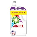 Ariel Waschflüssigkeit, 90 Wäsche, Color, Hervorragende Ergebnisse...