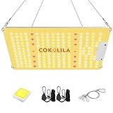 COKOLILA Vollspektrum LED Grow Lampe, LZB1100 dimmbar wasserdicht mit 222...