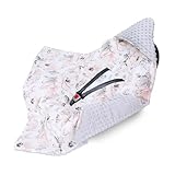 Einschlagdecke Babyschale Baby Decke 90x90 cm - Fußsack Blanket für...