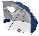 SportBrella Premiere Umbrella, Multi-Purpose Sun Umbrella for Garden, Easy...