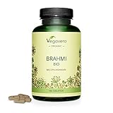 BIO BRAHMI Tabletten Vegavero ® | Hochdosiert mit 1500 mg Bacopa monnieri...