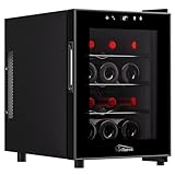Tronitechnik® Weinkühlschrank Bordeaux, Minibar, Mini-Kühlschrank,...