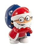 P:os 30180 - 3D Figur Mainzelmännchen „Weihnachtsmann“, Spielfigur aus...