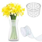 Vasen aus Glas Klarglas Vase für Blumen Glasvase für Tischdeko...