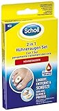 Scholl 2in1 Hühneraugen Set - Mit 6 Druckschutzpflaster, 6...