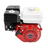4-Takt 7,5 PS Benzinmotor, 212CC 3000W Kartmotor Antriebsmotor 3.6L...