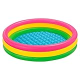 Intex 57412NP - Aufblasbarer Pool Sunset Glow, DREI Ringe, Vinyl,...