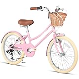 Glerc Missy 20' Zoll Mädchen Cruiser Kinder Fahrrad 6-Gang Teen Hybrid...