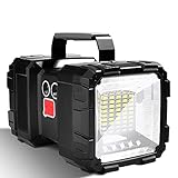 LETOUR LED Handscheinwerfer, LED Taschenlampe 4000LM Ultra-Long Standby...