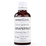 wesentlich. Grapefruitöl - ätherisches Öl - 100% naturrein (Glasflasche)...