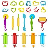 SZSMW 23 Knet Set - Knetä Knete - Kneten ZubehöR Kinder - Geeignet FüR...