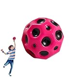 Astro Jump Ball, Moon Ball 7cm Super High Bouncing Galaxy Ball Easy to Grip...