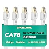 Ercielook Lan Kabel 0,25m-5 Stück -...