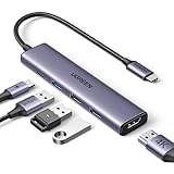 UGREEN Revodok USB C Hub PD100W, 4K HDMI, 3*USB A Datenports USB C Adapter...
