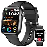 Smartwatch Damen Herren, 1.83' HD Touch Fitness Tracker mit...