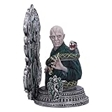 Nemesis Now Harry Potter Lord Voldemort Buchstütze, 20,5 cm, Harz, Silber,...