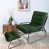 OVLRIJP Loungesessel Outdoor, Balkonsessel Liegestuhl Gartenliege,...