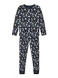 NAME IT Jungen Nkmnightset Dark Sapphire Space Noos Pyjamaset, Dark...