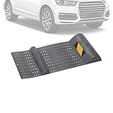 Radstopps Für Garageneinfahrt | Parkblock,rutschfeste Reifenpositionshilfe...