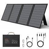 MHPOWOS 60W Tragbares Solarladegerät mit Ständer, Faltbares Solarpanel...