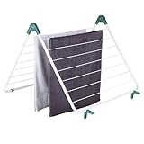 mucHome Badewannen Wäschetrockner, 9 m Trockenlänge mit arretierbare...