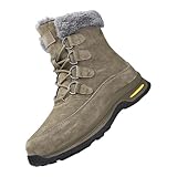 Trekkingschuhe Herren Hoch Warms Wanderschuhe | Flache Rutschfeste...