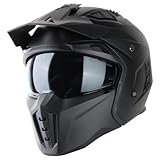 VINZ Kioto Jethelm / Streetfighter Helm | ECE 22.06 zugelassen |...