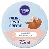 NIVEA BABY Meine erste Creme, vegane und hypoallergene Hautcreme,...