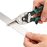 Blechschere - 25 Cm Rechts Schneidende Zange | Blechschere | Für Werkstatt...