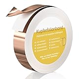Cong.Lai Kupferband Gegen Schnecken Schneckenschutz 30mm x50m, Hochbeete...