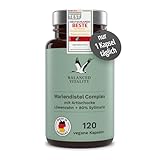 Mariendistel Kapseln - Artischocke, Löwenzahn Complex & 80% Silymarin -...