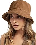 FURTALK Unisex Fischerhut Baumwolle Bucket Hat Verstellbare Sonnenhut für...
