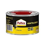 Pattex Kraftkleber Classic, extrem starker Kleber für höchste Festigkeit,...