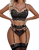 Lucyme Dessus Damen Unterwäsche Sexy Erotisch Lingerie Set Unterwäsche...