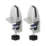 Emowpe Büro SchreibtischTrennwand Clip 2 Stück Klemmhalter für...