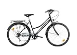 Multibrand Distribution Probike 26 Zoll City Fahrrad Urban Cityräd 6-Gang...
