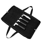 QEES Messertasche mit 4 Fächern,Messertasche Kochmesser für Freizeit und...