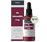Bio Astaxanthin Tropfen, 8mg Astaxanthin pro Tagesdosis, Hochdosiert &...