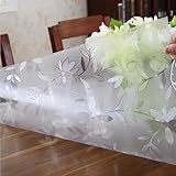 GYYFQH Tischfolie Transparent 1.5 mm/2 mm Matt，Tischfolie Nach Maß Mit...