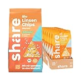 share Bio Linsenchips Meersalz – Vegane & glutenfreie Protein Chips mit...