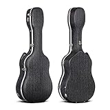 CAHAYA Akustikgitarren Koffer Line Streifenmuster Gitarrenkoffer ABS...