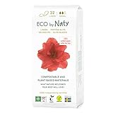 Eco by Naty Slipeinlagen für Damen Normal – Bio-Slipeinlagen für den...