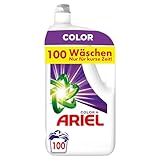 Ariel Flüssigwaschmittel Waschmittel, 100 Waschladungen Color, Kraftvolle...