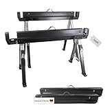 Premium Arbeitsbock höhenverstellbar | Klappbock 2er Set | Montagebock mit...