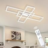 Homefire Deckenlampe Dimmbar LED Deckenleuchte Wohnzimmer - 50W Weiß...