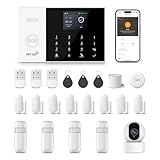 PGST Alarmanlage Haus, WLAN Alarmanlage Wohnung mit Fenster Tür Sensoren,...