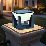 ACMHNC Sockelleuchte außen Solar, Pollerleuchte Außen, IP65 Wasserdicht,...