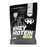 Mammut Nutrition Whey Protein Pulver Vanilla – 1kg – 27g Protein pro...