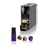 Nespresso Krups XN110B Essenza Mini Kaffeekapselmaschine, 0,6 L, 19 bar,...