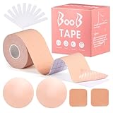 BALIWELL Boob Tape, Brustlifting-Band, Körperband für Brustlifting mit 2...